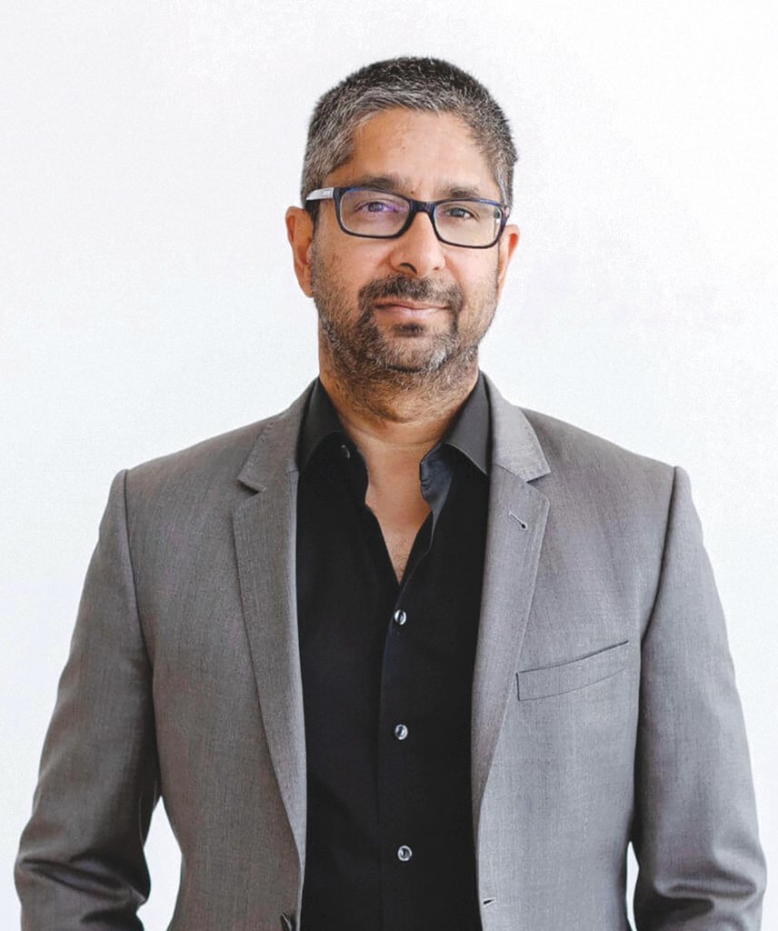 Portrait of Vijay Pande, founder of Folding@home
